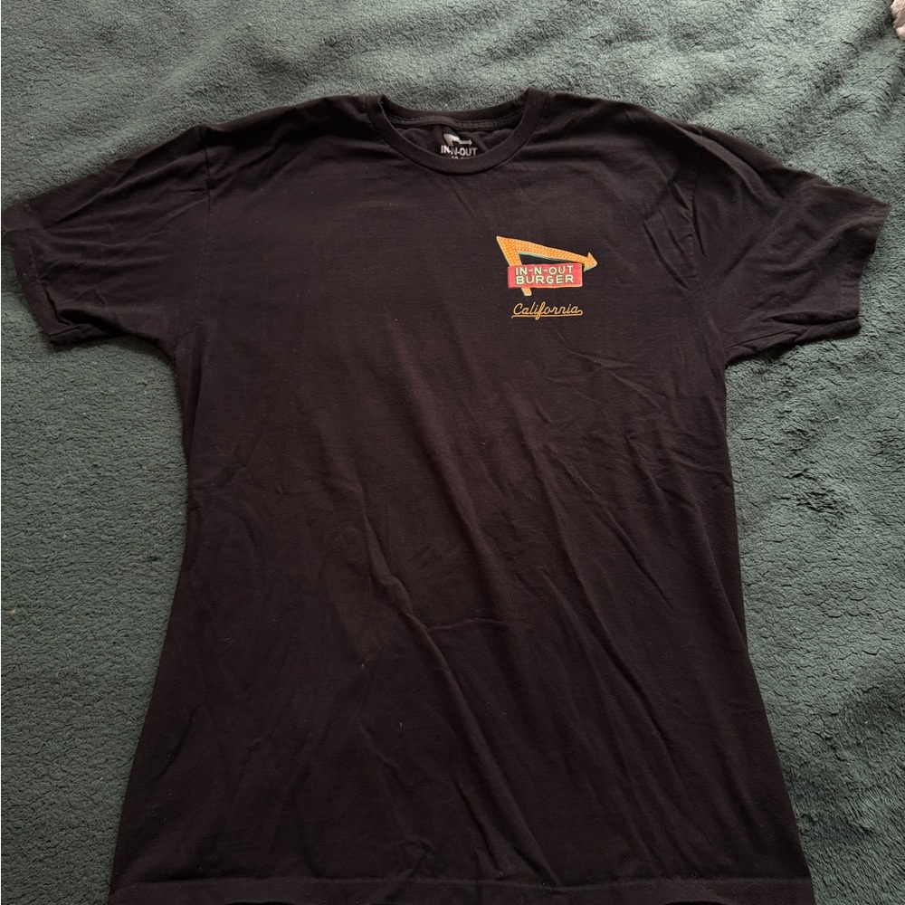 Black In-N-Out Burger California T-Shirt